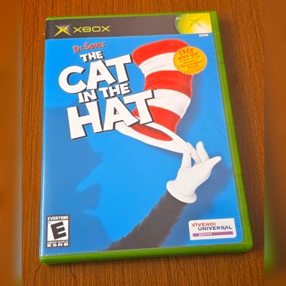 Dr. Suess' The Cat in the Hat Original Xbox Video Game Includes Booklet Rated E